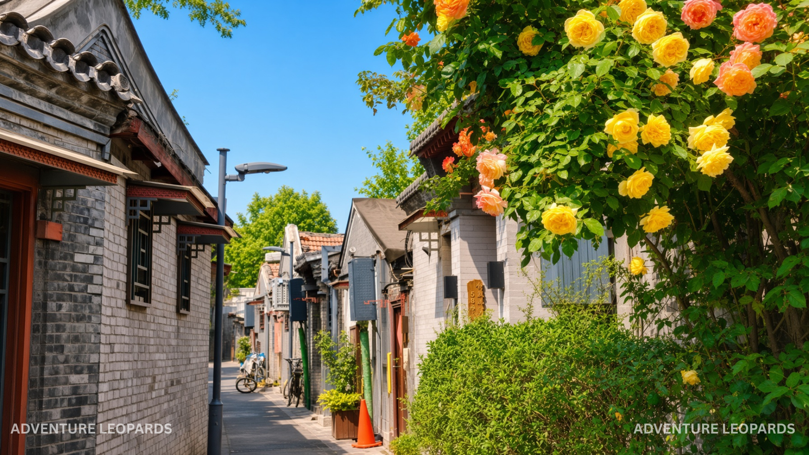 Beijing traditional hutong